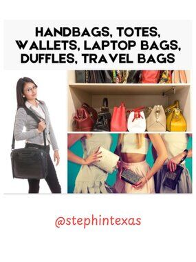 HANDBAGS PURSES WALLETS TOTES LAPTOP BAGS TRAVEL BAG COSMETIC BAG WEEKENDERS